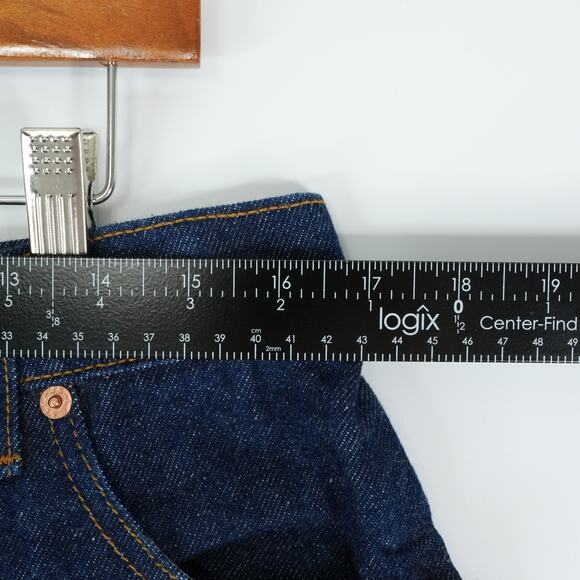 Vtg 90s Levis 551 Jeans Womens 16S (33x30) Relaxed Fit Tapered Leg High Rise - Picture 7 of 10